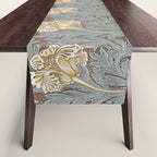 William Morris Vintage Tulip Bullrush Slate Table Runner Gallery Image 1