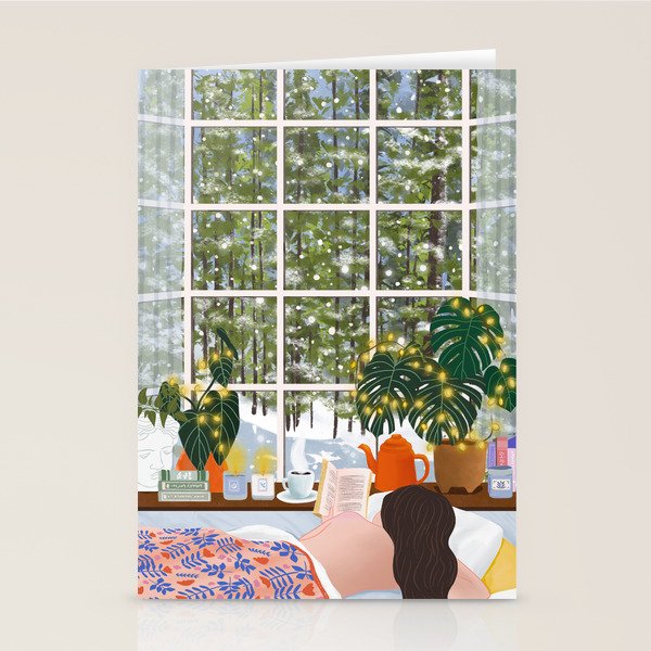 Snow White Stationery Card Gallery Image 1