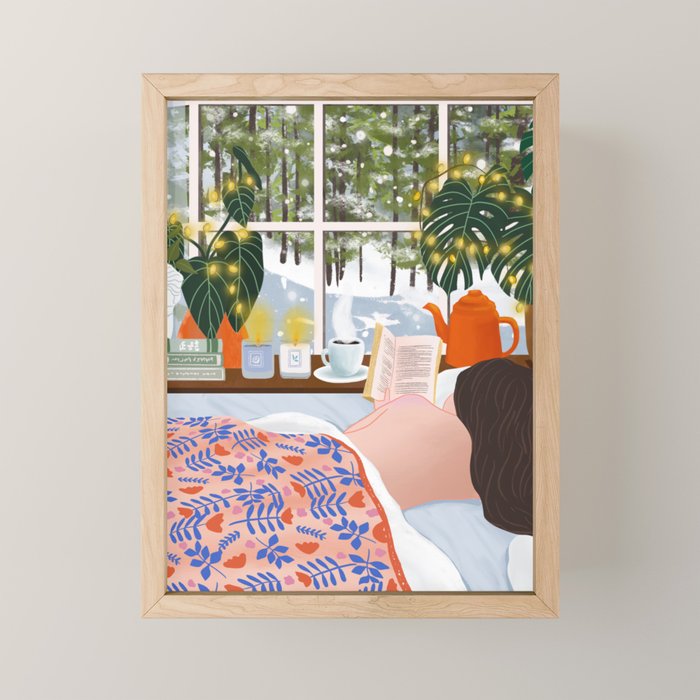 Snow White Mini Art Print Gallery Image 1