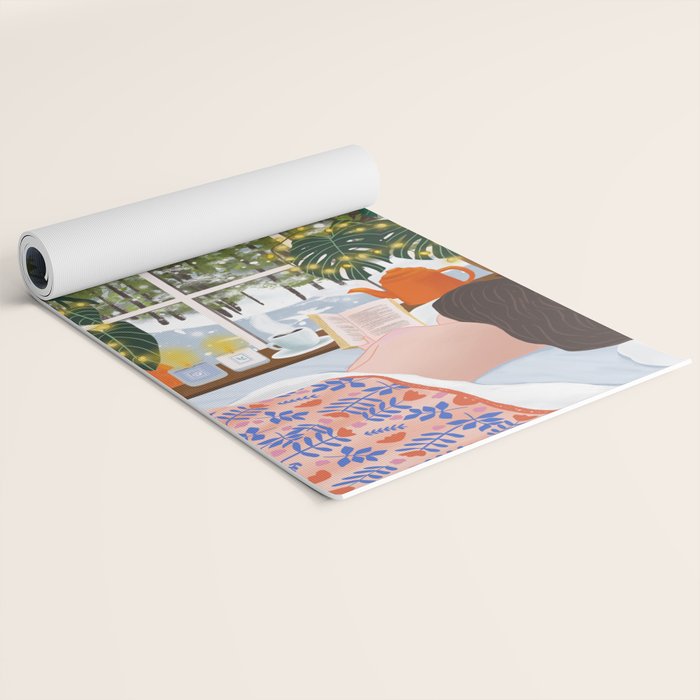 Snow White Yoga Mat Gallery Image 2