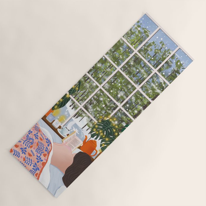 Snow White Yoga Mat Gallery Image 1