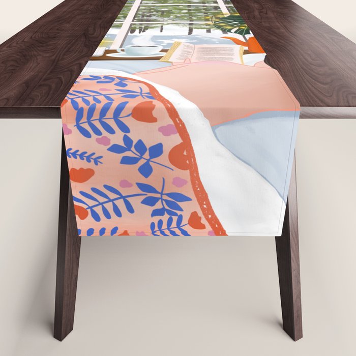 Snow White Table Runner Gallery Image 1