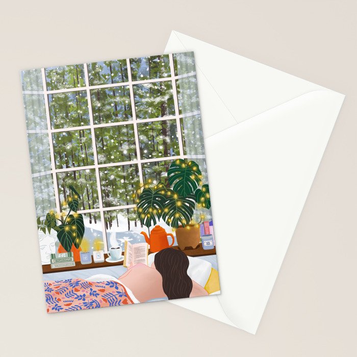 Snow White Stationery Card Gallery Image 2