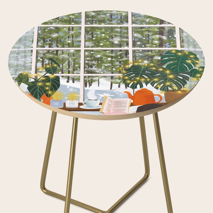 Snow White Side Table Gallery Image 2
