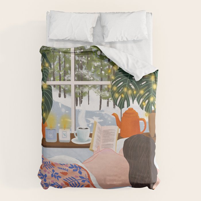 Snow White Duvet Cover Gallery Image 1