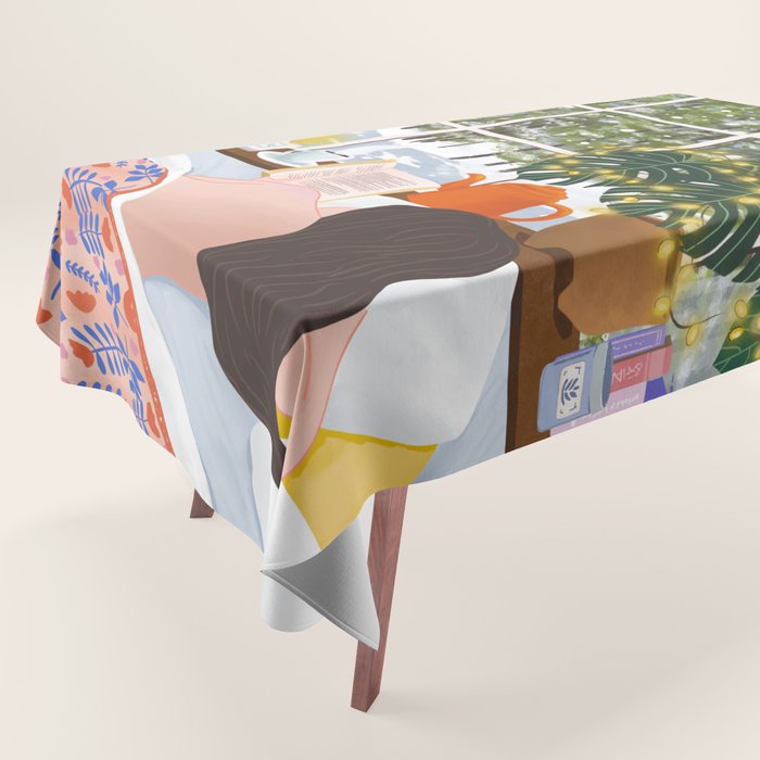 Snow White Tablecloth Gallery Image 1