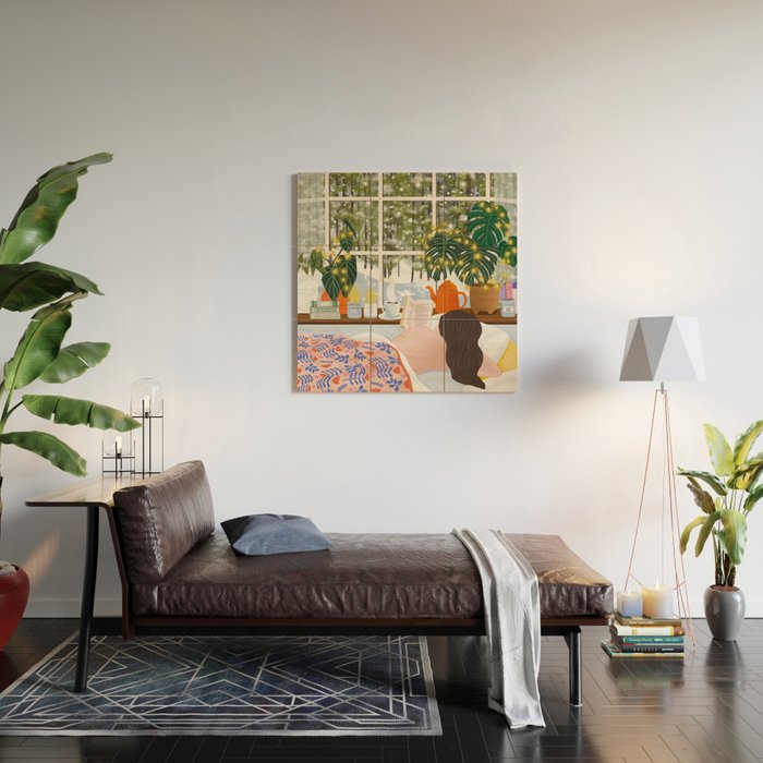 Snow White Wood Wall Art Gallery Image 2