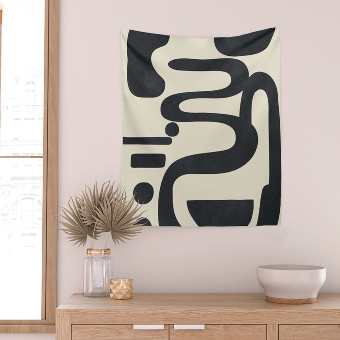 Abstract Colorful Setting 7 Wall Tapestry Gallery Image 2