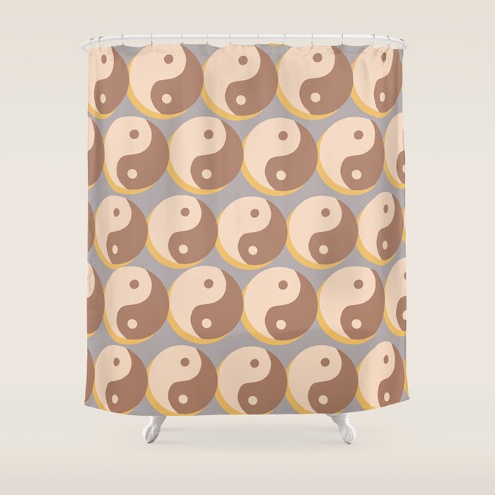 Yinyang Shower Curtain Gallery Image 1