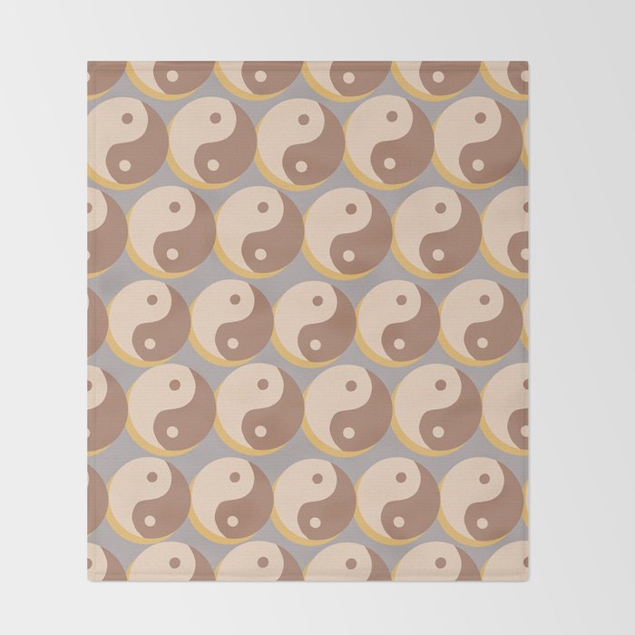 Yinyang Throw Blanket Gallery Image 2