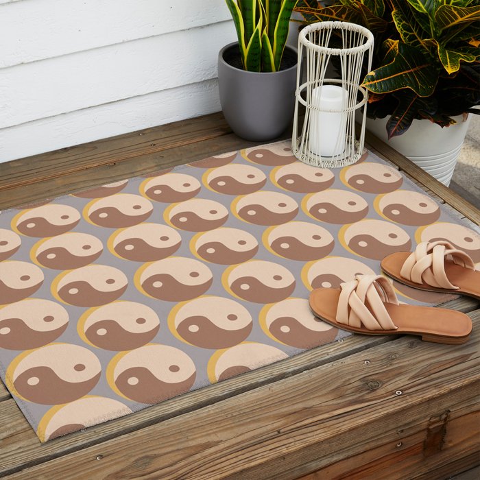 Yinyang Outdoor Rug Gallery Image 2