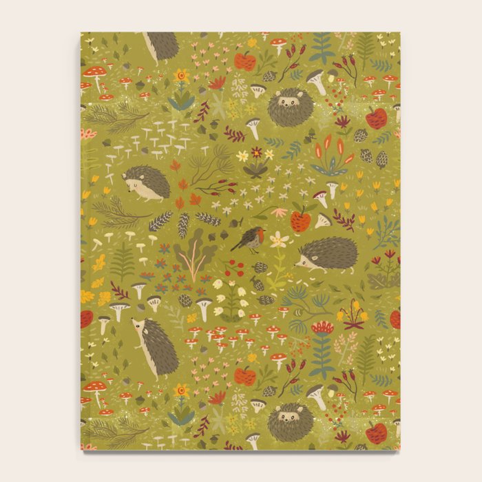 Hedgehog Meadow Notebook Gallery Image 4