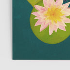 Graceful Koi Among Water Lilies  Poster Gallery Image 3