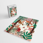 Whimsical woodland enchanted forest animals Jigsaw Puzzle Gallery Image 2