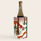 Whimsical woodland enchanted forest animals Wine Chiller Gallery Image 3