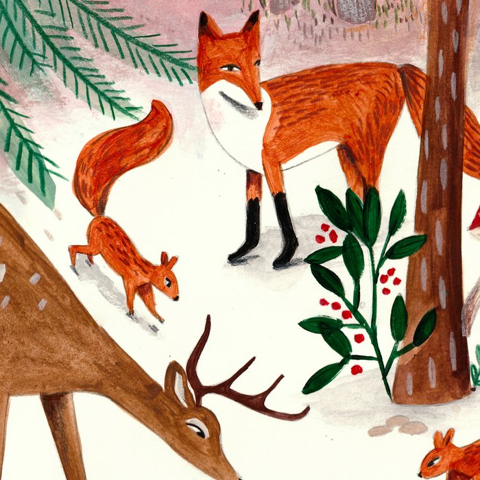 Whimsical woodland enchanted forest animals Coffee Mug Gallery Image 2