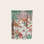 Whimsical woodland enchanted forest animals Wall Hanging Gallery Image 1