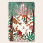 Whimsical woodland enchanted forest animals Cutting Board Gallery Image 1