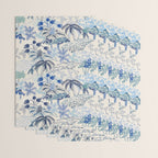 Italian landscape blue Wrapping Paper Gallery Image 3