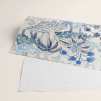 Italian landscape blue Wrapping Paper Gallery Image 2