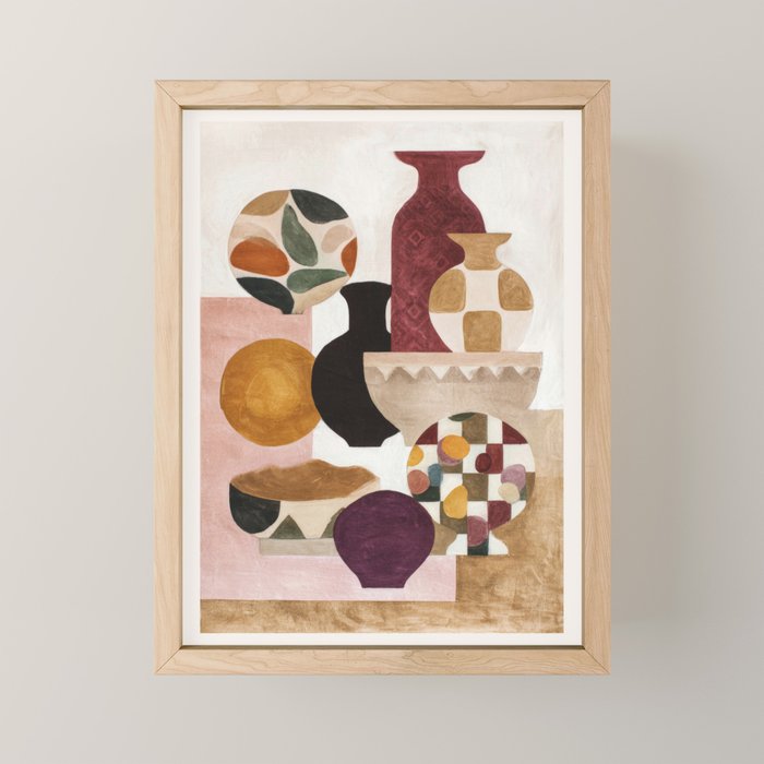Still Life in Balance Mini Art Print Gallery Image 1