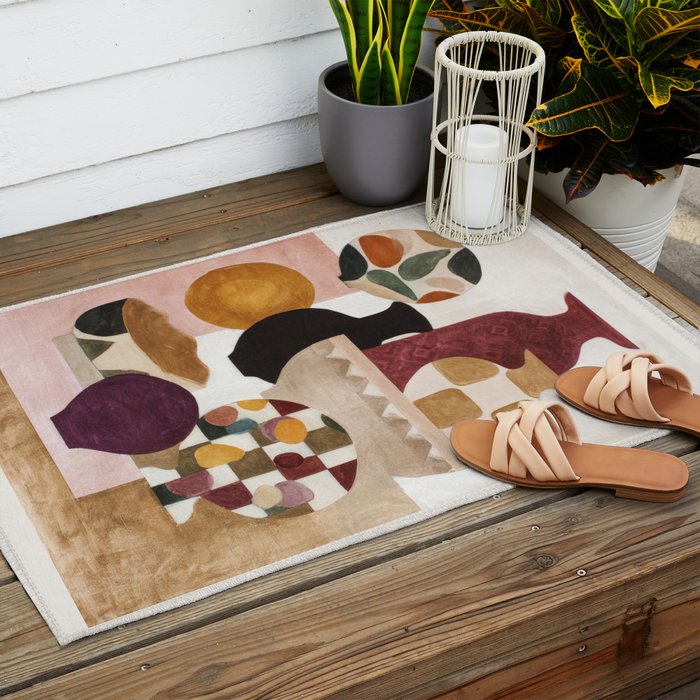 Still Life in Balance Outdoor Rug Gallery Image 2