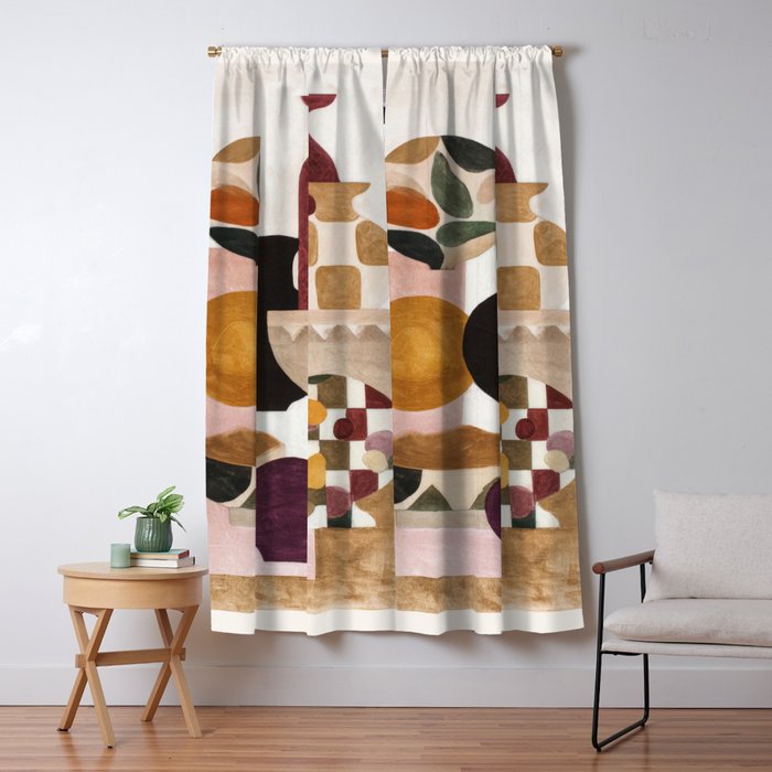 Still Life in Balance Window Curtain Gallery Image 1