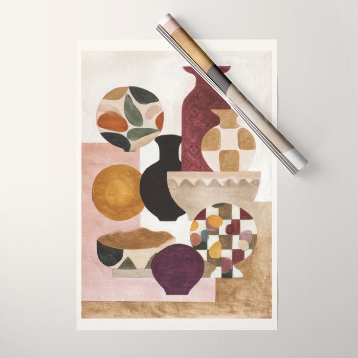Still Life in Balance Wrapping Paper Gallery Image 1