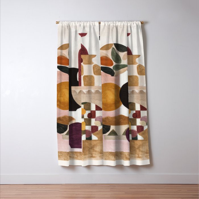 Still Life in Balance Window Curtain Gallery Image 3