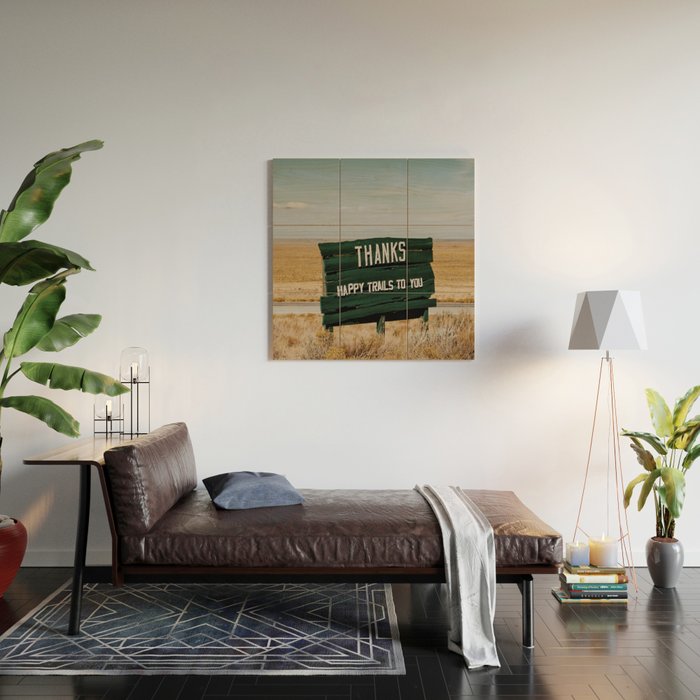 Happy Trails to You Wood Wall Art Gallery Image 2