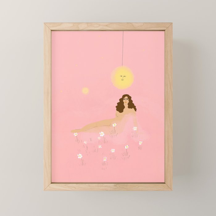 Let my light shine I  Mini Art Print Gallery Image 1