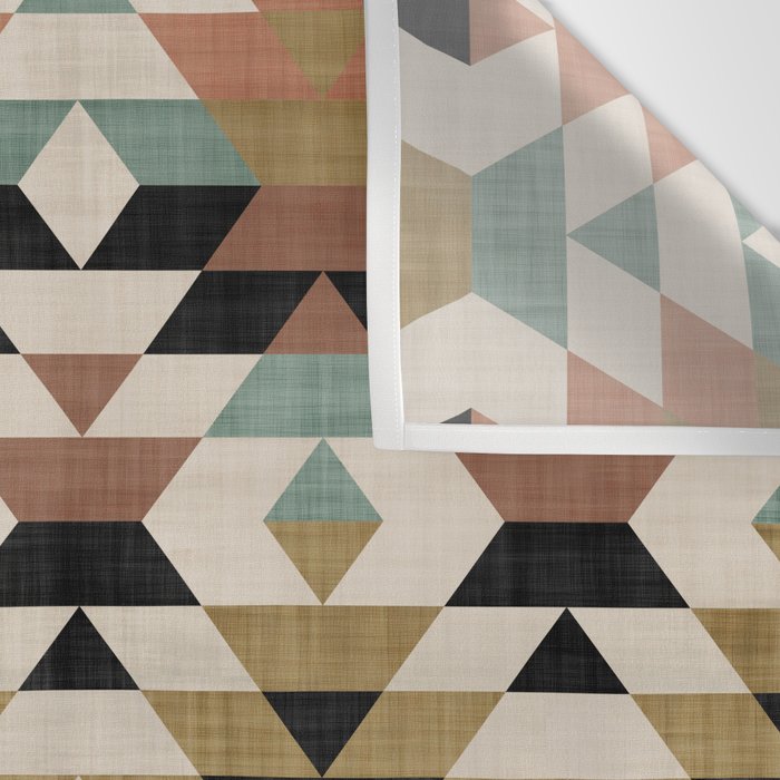 Southwestern Pattern, Boho Prints Wall Tapestry Gallery Image 3