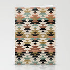 Southwestern Pattern, Boho Prints Stationery Card Gallery Image 2