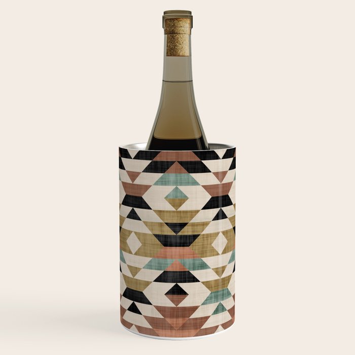 Southwestern Pattern, Boho Prints Wine Chiller Gallery Image 1
