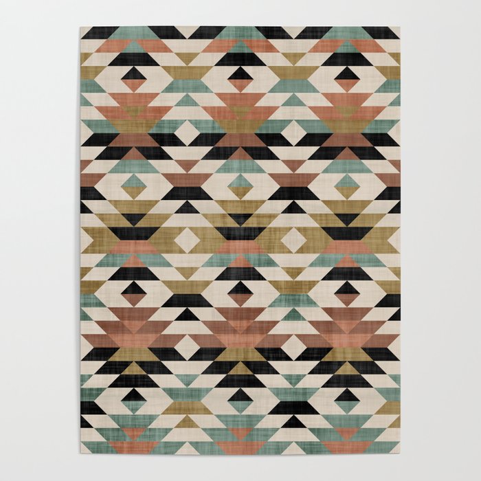 Southwestern Pattern, Boho Prints Poster Gallery Image 4