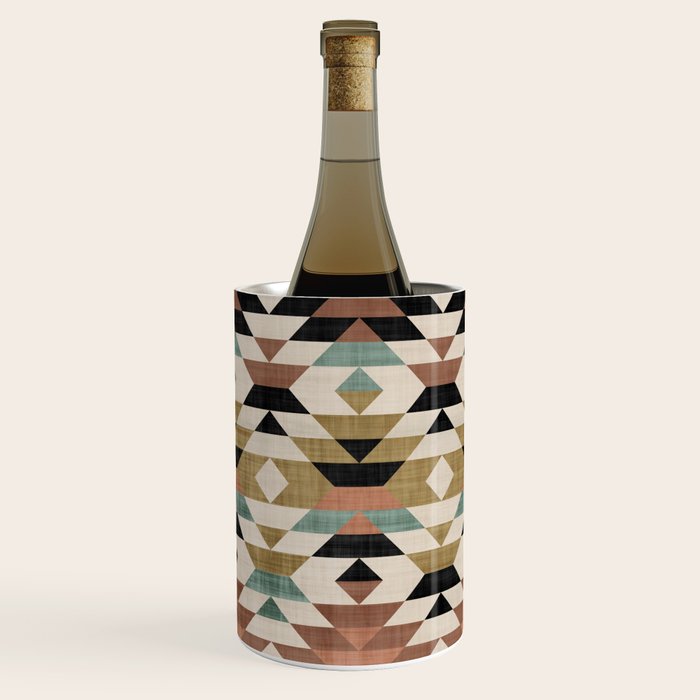 Southwestern Pattern, Boho Prints Wine Chiller Gallery Image 3