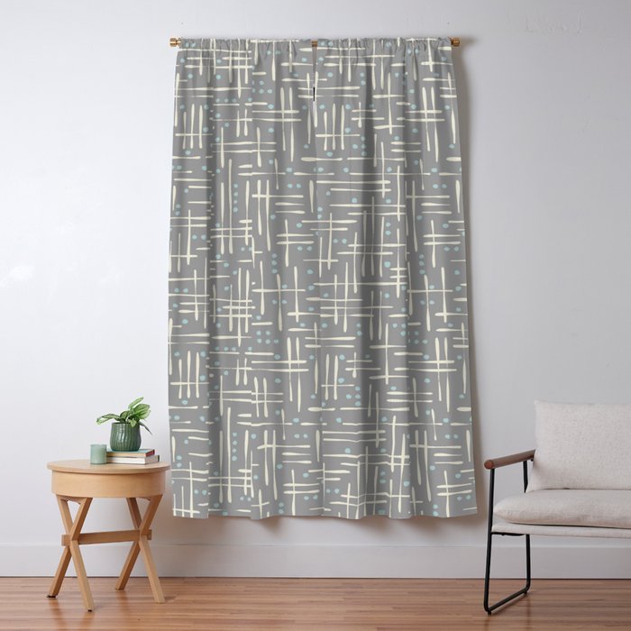 Simple Hand Drawn Pattern #17 Window Curtain Gallery Image 5
