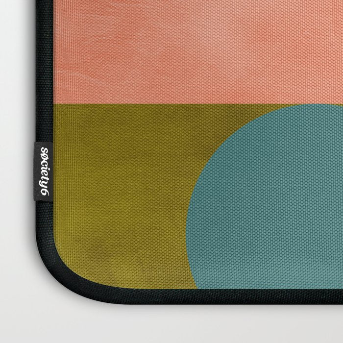 mid century bauhaus geometry abstract 2020 2 Laptop Sleeve Gallery Image 3