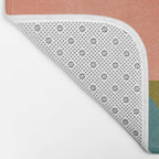mid century bauhaus geometry abstract 2020 2 Bath Mat Gallery Image 2