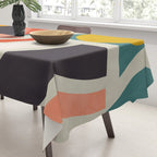 mid century bauhaus geometry abstract 2020 2 Tablecloth Gallery Image 3