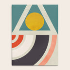 mid century bauhaus geometry abstract 2020 2 Notebook Gallery Image 4