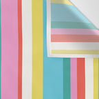 Classic Stripes II - 60s Candy Rainbow Wall Tapestry Gallery Image 3