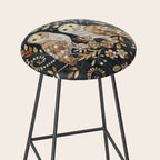Wooden Wonderland Barn Owl Collage Stool Gallery Image 2