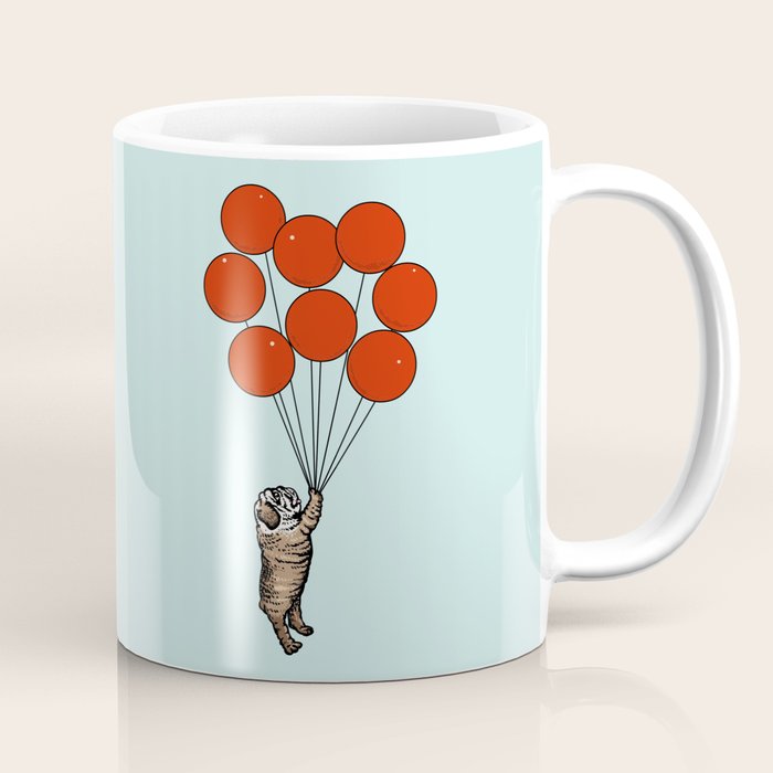 I Believe I Can Fly English Bulldog Coffee Mug Gallery Image 1