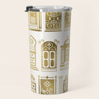 Moroccan Doors - Gold Palette Travel Mug Gallery Image 3
