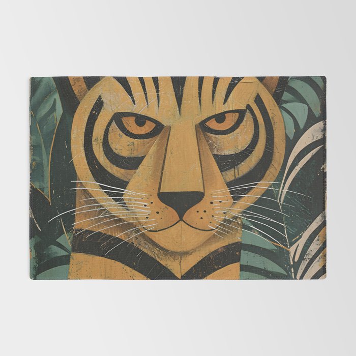 Zireth Tiger Rug Gallery Image 2