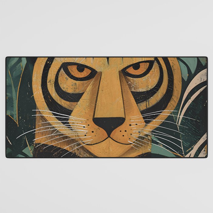 Zireth Tiger Desk Mat Gallery Image 3