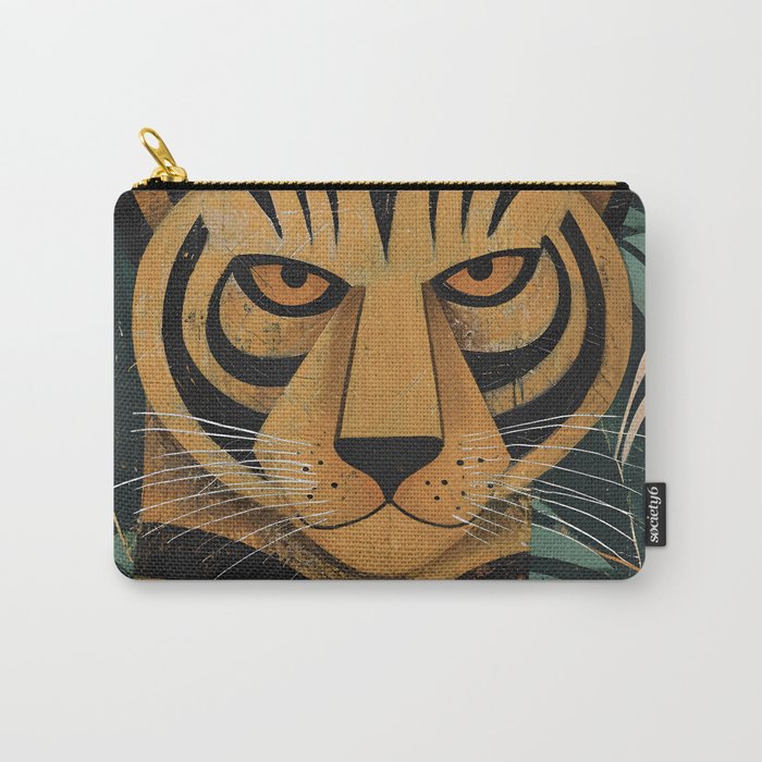 Zireth Tiger Carry All Pouch Gallery Image 1