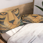 Zireth Tiger Pillow Sham Gallery Image 2