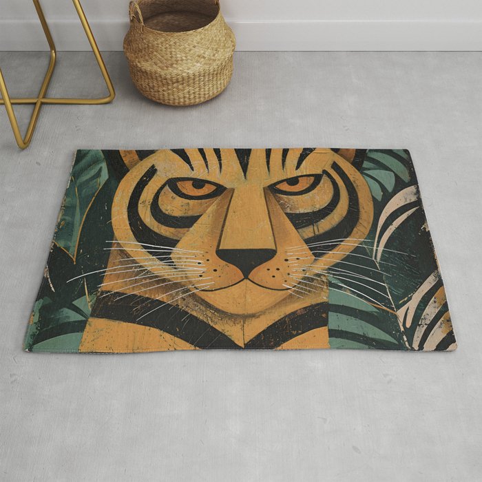 Zireth Tiger Rug Gallery Image 1